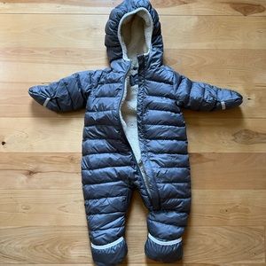 Eddie Bauer infant down snowsuit